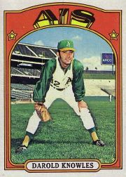 1972 Topps Baseball Cards      583     Darold Knowles